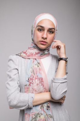 Honey Blooms in Chiffon. Super comfy hijab