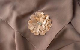 dazzle in mauve sequential flower close up