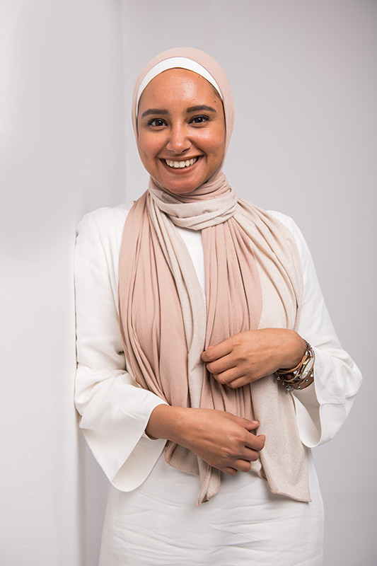 Hijab color for medium to brown skin