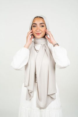 Light Grey Hijab by EMMA