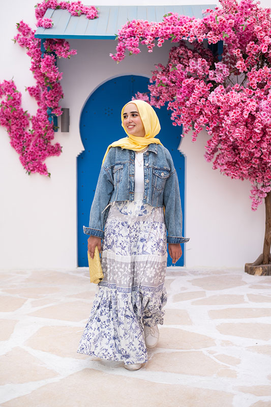 Second Favorite Way to Style Maxi Dress With Hijab  