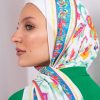 Graceful Bliss by EMMA. Colorful chiffon hijab