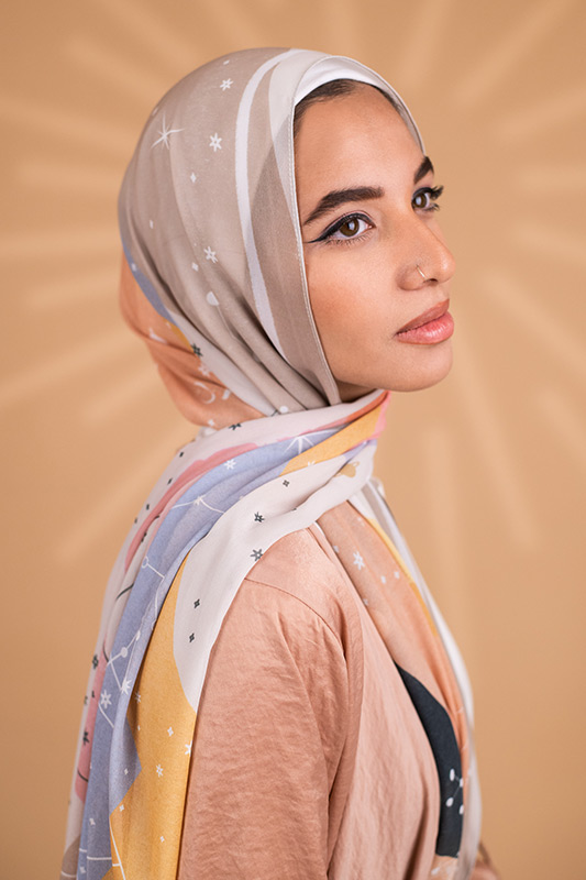 Stellar Hijab by EMMA. Celestial Collection.