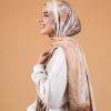 Latte Marble by EMMA. Brown hijab